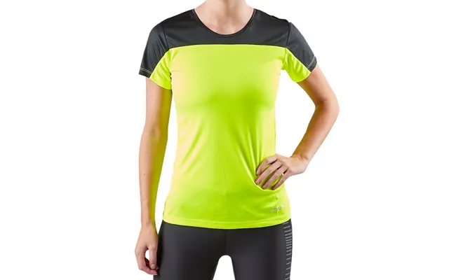 Craft Radiate Short Sleeve T-shirt, Flumino Black, Size L - Lightweight And Breathable For Running And Training product image