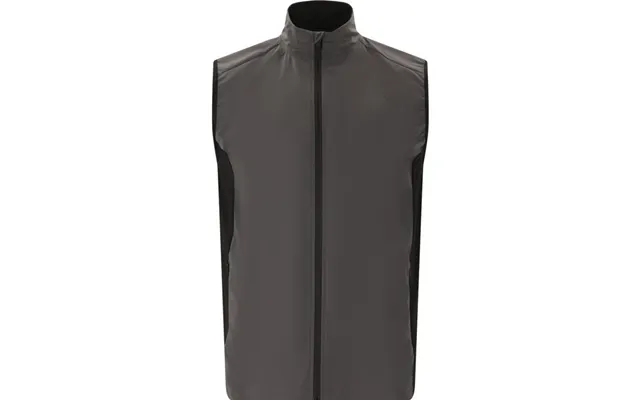 Endurance Cimaron Light Night Vest Men's Windproof Grey Running Vest For Night Runs And Outdoor Activities
