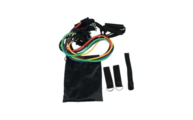Endurance Resistance Tube Set For Effective Home Training - Black