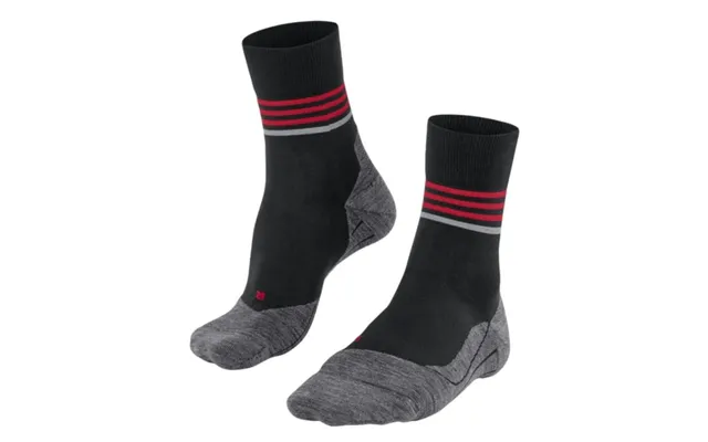 Falke Ru4 Endurance Reflective Black Socks For Women Ultimate Comfort For Runners