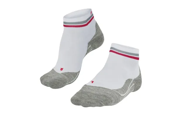 Falke Ru4 Endurance Short Reflective Women's Running Socks In White