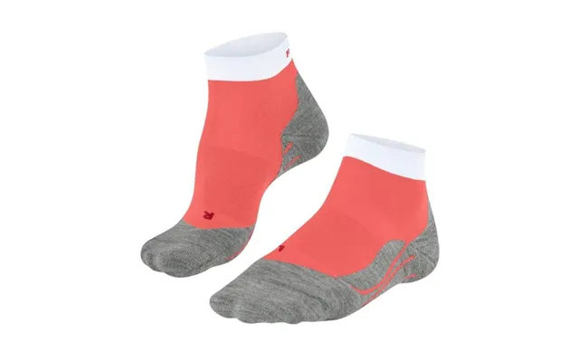 Falke Ru4 Endurance Women's Running Socks Size 41-42 Eu - Orange For Comfort And Performance