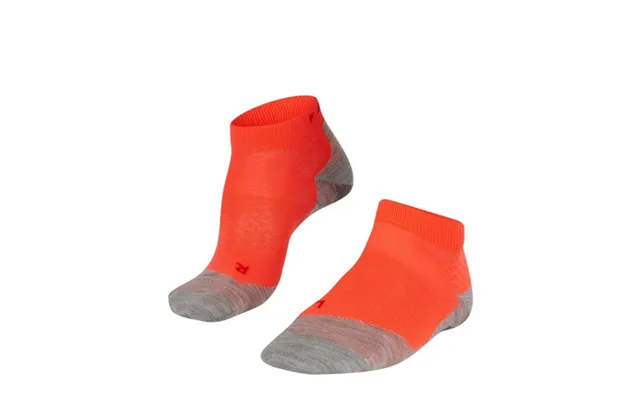 Falke Ru5 Short Running Socks For Women - Neon Red Performance Comfort