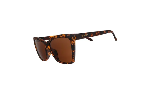 Goodr Vanguard Visionary Brown Sunglasses For Active Outdoor Enthusiasts product image