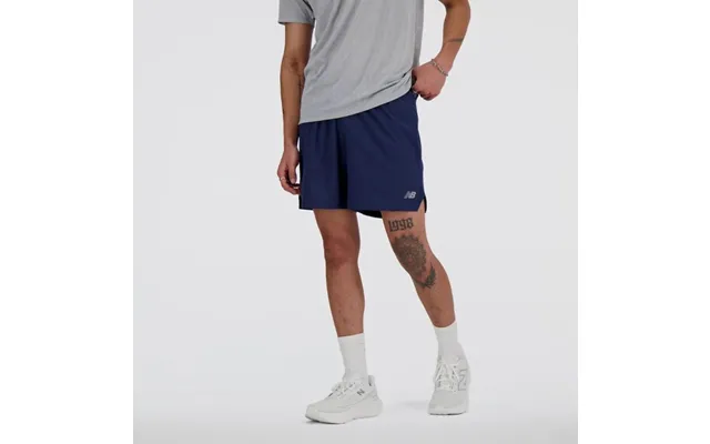 New Balance Rc Seamless 7 Inch Running Shorts For Men In Navy - Ultimate Comfort & Performance