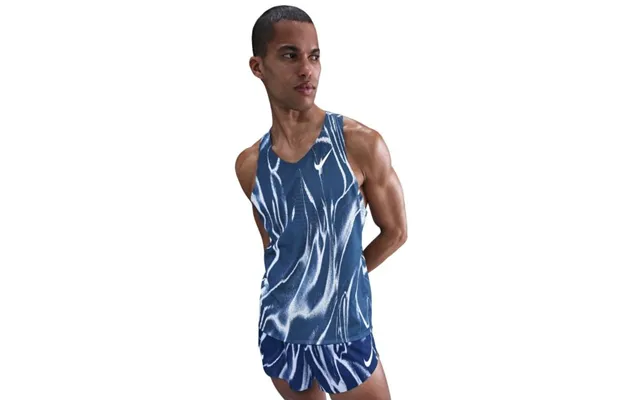 Nike Aeroswift Singlet L Men's Blue - Lightweight Running Top For Ultimate Comfort And Performance