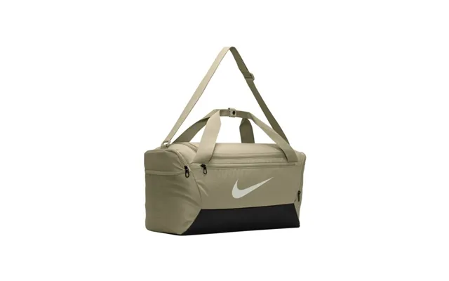 Nike Brasilia 9.5 Duffel Bag 41l In Desert Khaki - Ideal Training Bag For Running And Fitness Activities