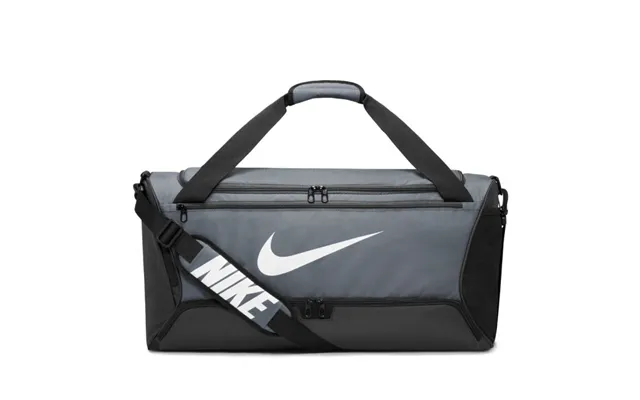 Nike Brasilia 9.5 Duffel Bag 60l - Grey Training Bag For Sports And Travel, Perfect For Athletes And Adventurers