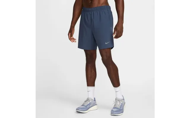 Nike Dri-fit Challenger 2-in-1 7 Running Shorts For Men - Thunder Blue Reflective Silver