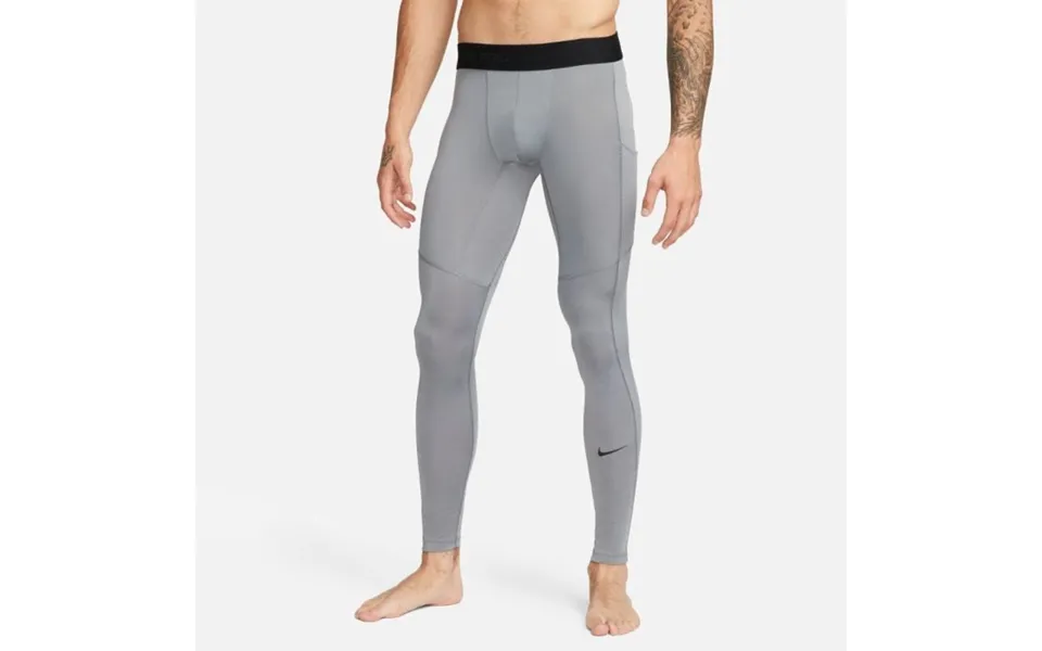 Nike Dri-fit Pro Long Tights For Men - Smoke Grey, Perfect For Running Performance