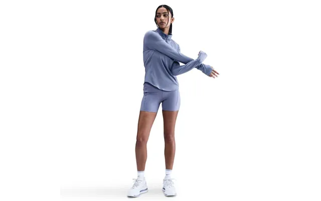 Nike Dri-fit Swift Half Zip Running Top L Purple Women