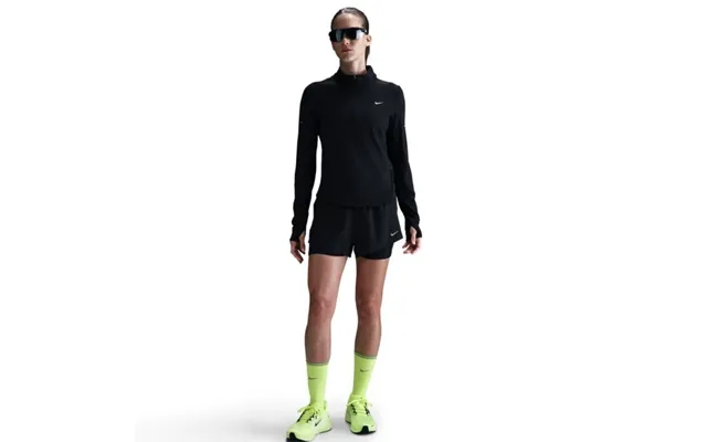 Nike Dri-fit Swift Half Zip Running Top Women's Size S - Black For Comfortable Training And Running