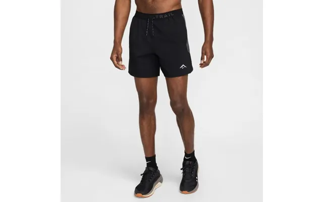 Nike Dri-fit Trail 6 Inch Shorts For Men - Black, Perfect For Running And Outdoor Activities