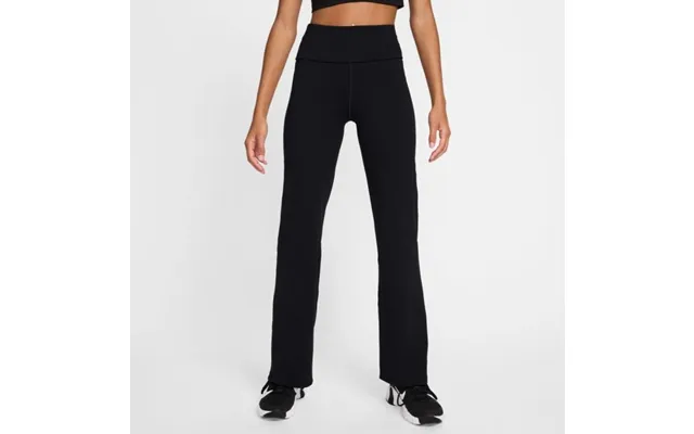 Nike One Dri-fit High-waisted Fold-over Pants S Black Women