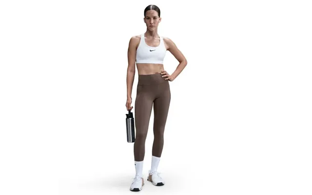 Nike Universal Dri-fit Pocket Tights In Brown - Comfortable Running Tights With Practical Pockets For Active Runners