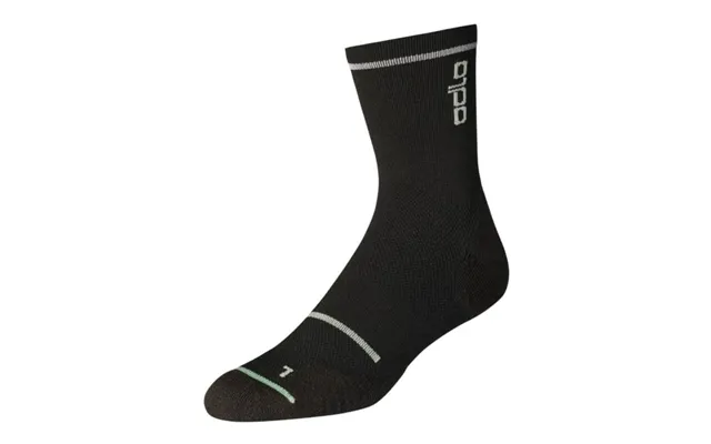 Odlo Ceramicool Reflective Socks Black Size 45-47 Eu For Optimal Comfort During Running