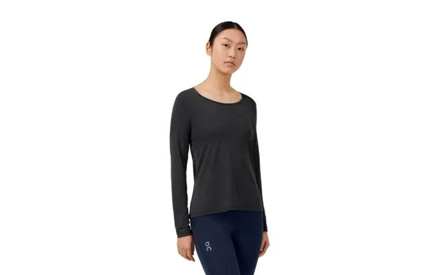 On Performance Long T-shirt M Black - Ideal For Running And Training With Optimal Comfort And Breathability