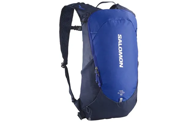 Salomon Trailblazer 10 Backpack In Surf The Web Black Iris - Ideal For Trail Running Adventures