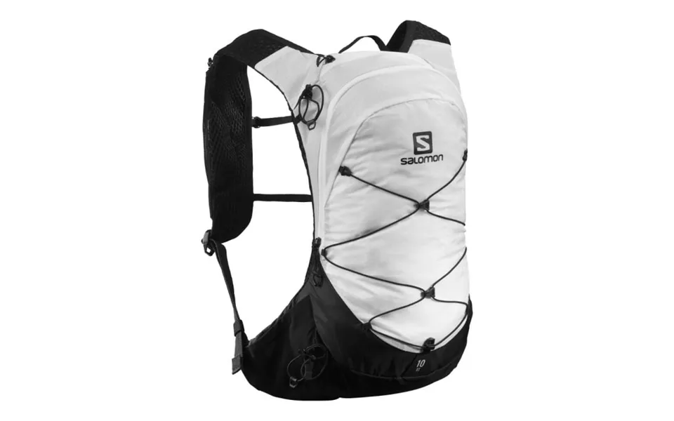 Salomon Xt 10 White Backpack For Trail Running And Outdoor Adventures