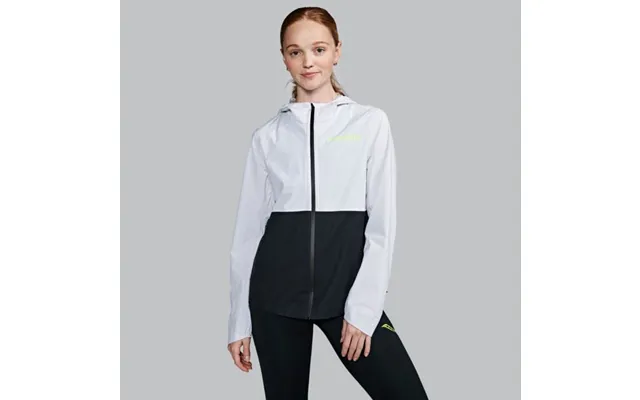 Saucony Elite Runshield Jacket M White Black - Ultimate Weather Protection For Running