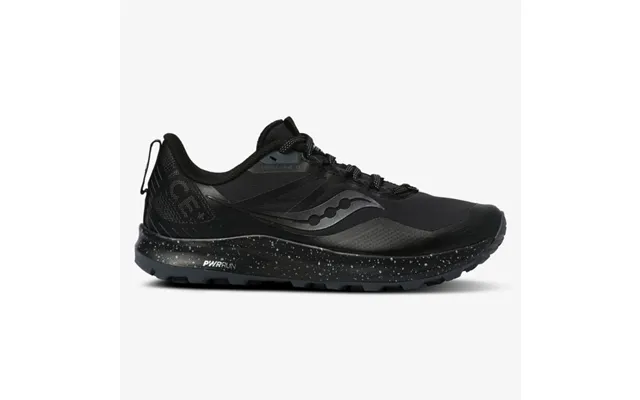 Saucony Peregrine Ice 3 Men's Trail Running Shoes - Black Shadow For Winter Adventures