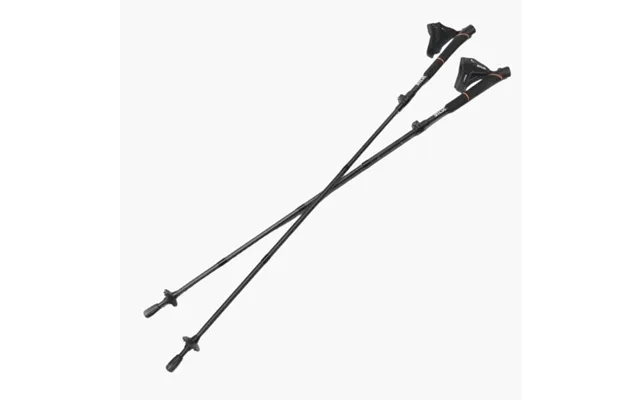 Silva Carbon Adjustable Running Poles - Lightweight Black For Trail And Adventure