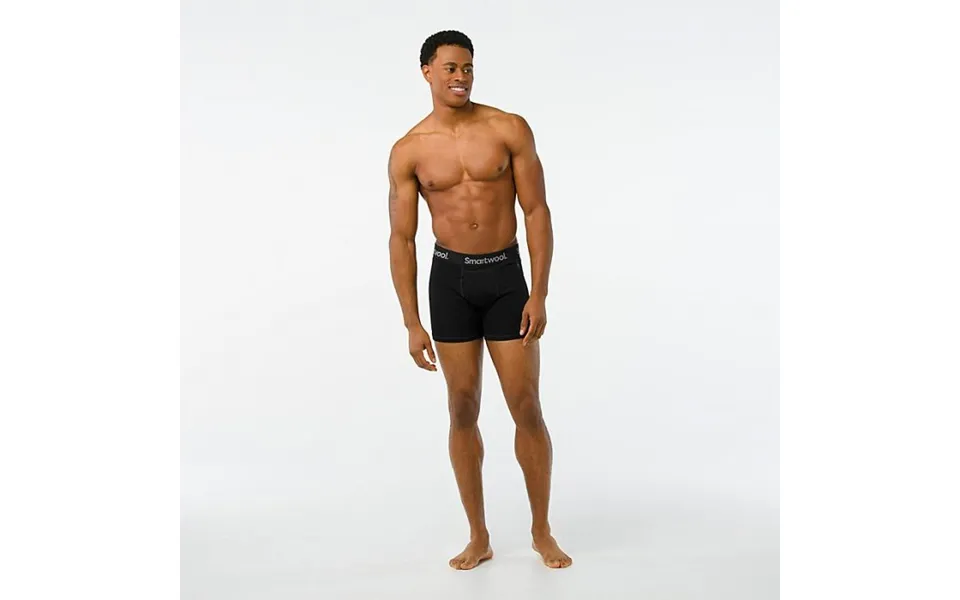Smartwool Merino Boxer Briefs S Eu - Comfortable Running Underwear For Active Lifestyles In Black