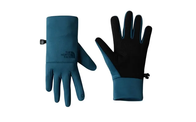 The North Face Etip Recycled Gloves Size S Women - Blue, Ideal For Running And Outdoor Activities