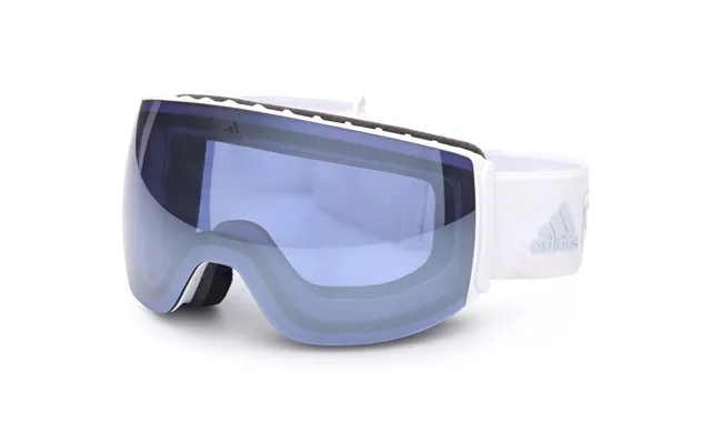 Adidas Sport Unisex Sp0053 21x Ski Goggles Plastic White Blue Mask Mirrored product image