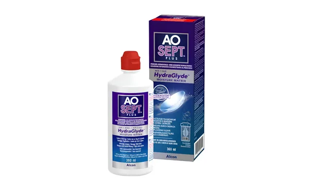 Alcon Aosept Plus Solution With Hydraglide 360 Ml Liquids product image