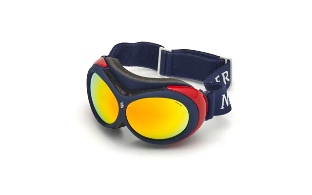 Moncler Unisex Ml0130 92c Outlet Sunglasses Injected Blue Multicolor Mask Normal Mirror product image