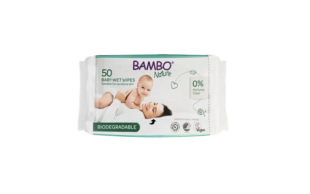 Bambo Nature Biodegradable Wipes - Abena