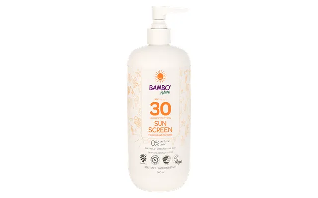 Bambo Nature Body Lotion Sun Screen - 500ml Spf 30 , Abena, , Skincare