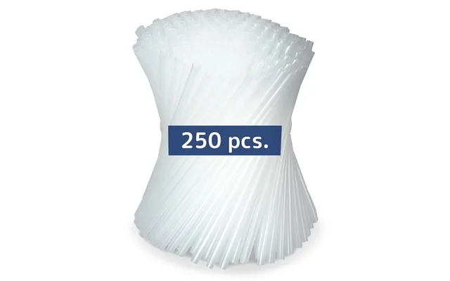 Clear Reusable Plastic Straws - Abena