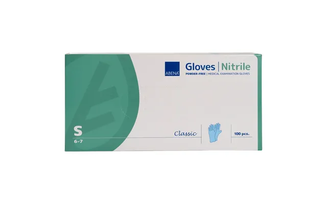 Nitrile Gloves Small - Blue, Abena, ,
