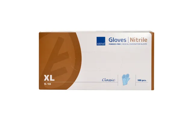 Nitrile Gloves Xlarge - Blue, Abena, ,
