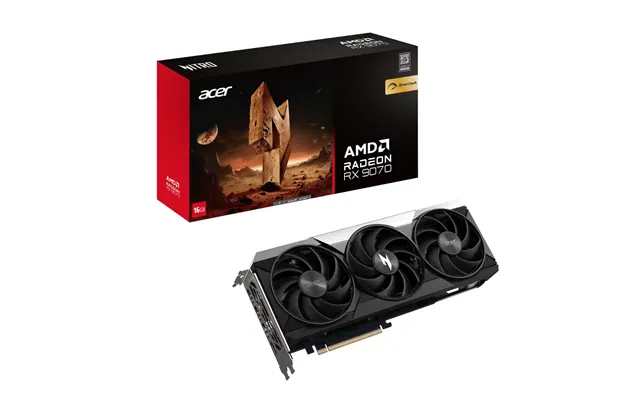 Acer Nitro Graphics Card Radeon Rx 9070 Oc 16go