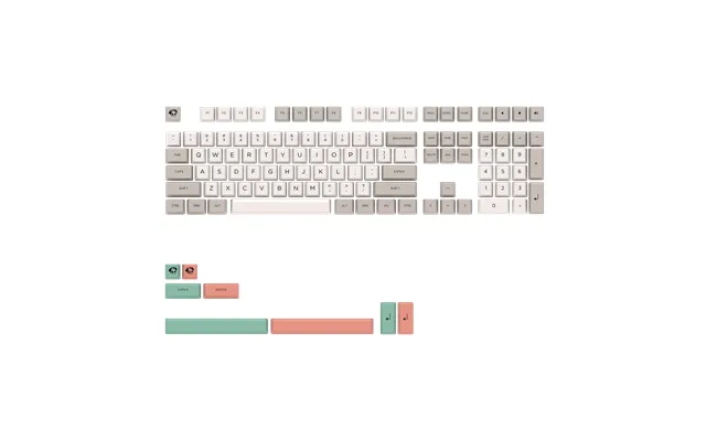 9009 Dye-sub Keycap Set 116-key