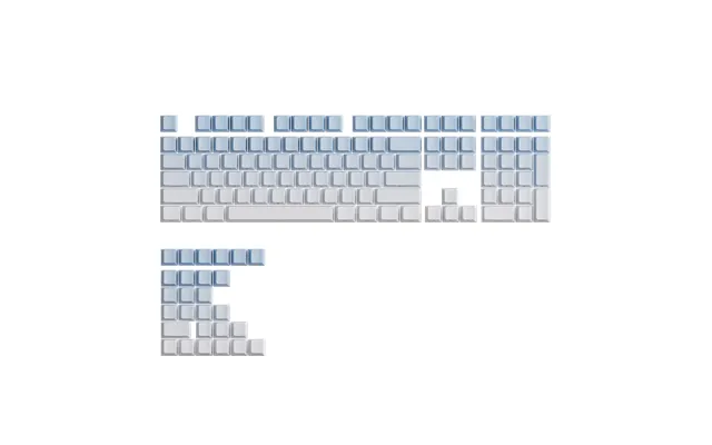 Blue Gradient Keycap Set 135-key