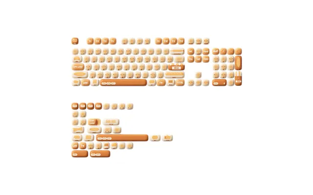 Bun Wonderland Keycap Set 138-key