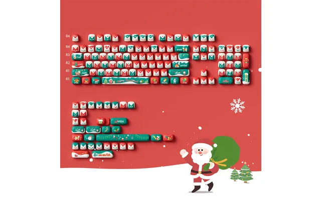 Christmas Fantasy Keycap Set 137-key