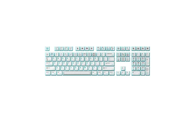 Mahjong Keycap Set 108-key
