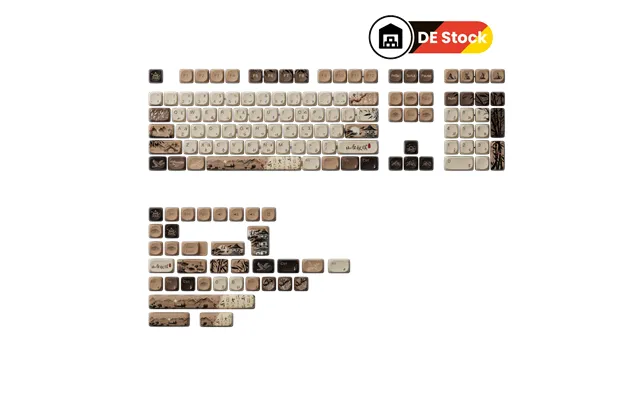 Mountain Seclusion Keycap Set 140-key