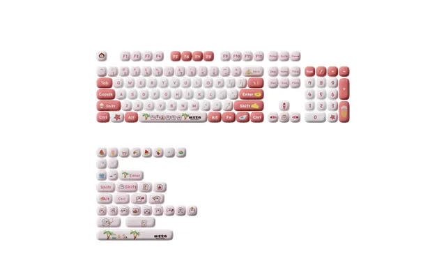 Poco Pig Keycap Set 138-key