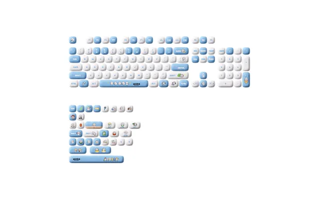 Poco Seal Keycap Set 136-key