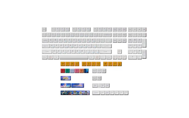 Saint Seiya Keycap Set 145-key