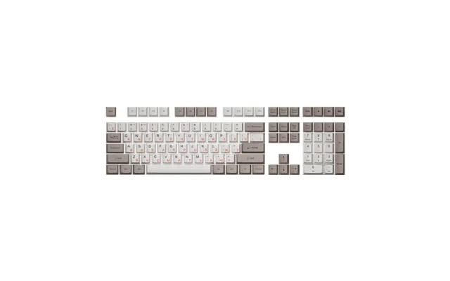 Steam Engine Cyrillic Keycap Set 108-key