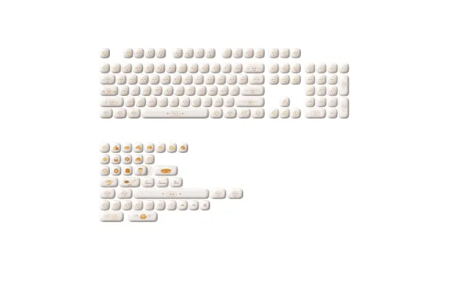 Steamed Buns Keycap Set 144-key