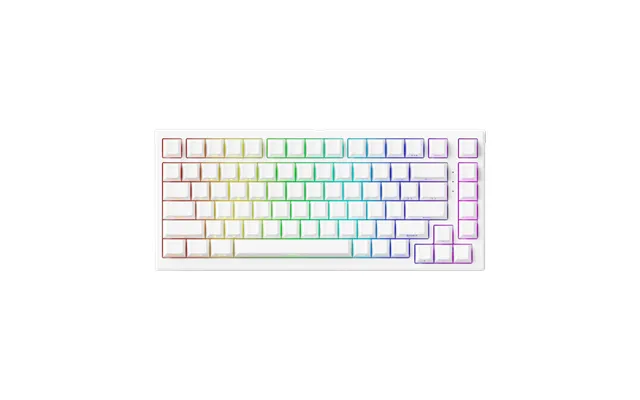 Tac75 He Magnetic Keyboard - White