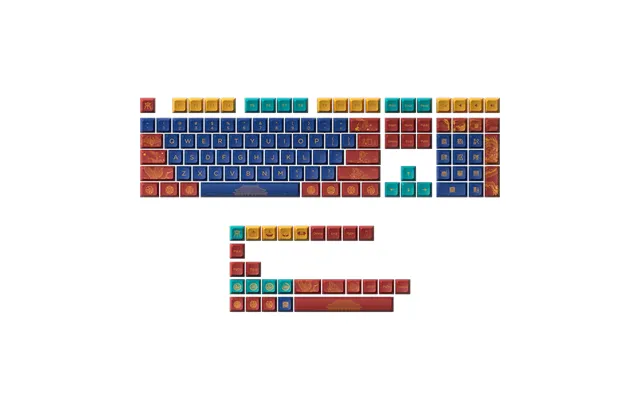 World Tour-beijing Keycap Set 135-key